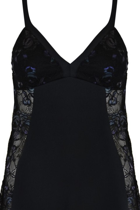 KOSZULKA BUTTERFLY 19055 - BLACK, M MEDIOLANO KOSZULKA BUTTERFLY 19055 - BLACK, M MEDIOLANO