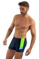 BOKSERKI KĄPIELOWE MĘSKIE BD 381 - GRAFIT, XL, 381 SESTO SENSO
