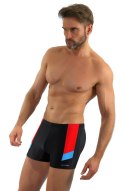BOKSERKI KĄPIELOWE MĘSKIE BD 381 - GRAFIT, XL, 381 SESTO SENSO