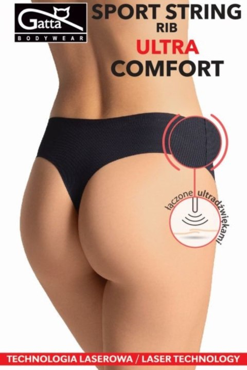 MAJTKI - SPORT STRING RIB ULTRA COMFORT - BEIGE, S GATTA BODYWEAR MAJTKI - SPORT STRING RIB ULTRA COMFORT - BEIGE, S GATTA BODYWEAR