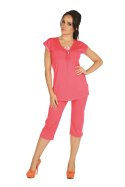 Piżama VISA kr.r 3/4 sp.sz 889 - GRANAT, 3XL DE LAFENSE