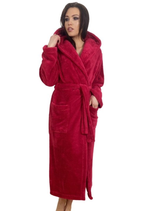 807 Szlafrok LUNA II Długi Kaptur - ECRI, XL DE LAFENSE 807 Szlafrok LUNA II Długi Kaptur - ECRI, XL DE LAFENSE