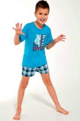 PIŻAMA KIDS 281/109 - NIEBIESKI, 128 CORNETTE