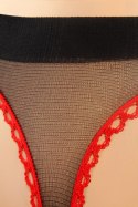 RAJSTOPY BEATRICE - NERO+RED, 4 SESTO SENSO