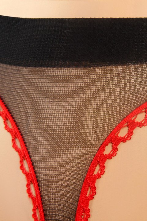 RAJSTOPY BEATRICE - NERO+RED, 4 SESTO SENSO RAJSTOPY BEATRICE - NERO+RED, 4 SESTO SENSO