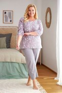 PIŻAMA DAMSKA PB 5281 J/Z 23 2XL - GREY, XXL DOCTOR NAP