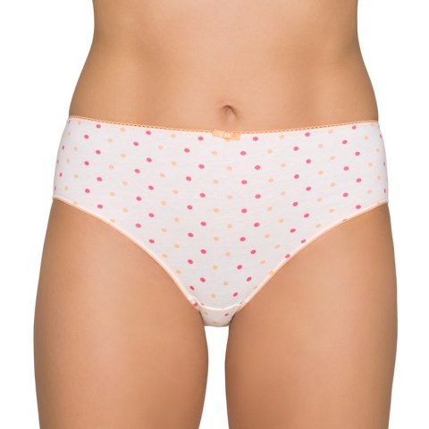 FIGI DAMSKIE BIKINI L-123BI-20 3-pack - ECRU-POMARAŃCZOWY, XL LAMA