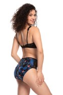 FIGI DAMSKIE MIDI L-1525MD - CZARNY, XXXXL LAMA
