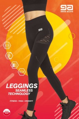 LEGGINGS FITNESS GA - JELLY BERRY, XS GATTA BODYWEAR