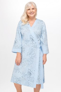 227 SZLAFROK DAMSKI VIKTORIA - RÓŻOWY, XL, 1 MARTEL
