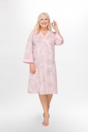 227 SZLAFROK DAMSKI VIKTORIA - RÓŻOWY, XL, 1 MARTEL