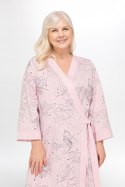 227 SZLAFROK DAMSKI VIKTORIA - RÓŻOWY, XL, 1 MARTEL