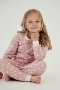 3040 PIŻAMA DZIEWCZĘCA DŁUGA CHLOE - RÓŻOWY, 92 TARO