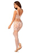 BODYSTOCKING G330 - BIAŁY, S/M/L OBSESSIVE