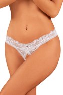 HEAVENLLY STRINGI OTWARTE - BIAŁY, M/L OBSESSIVE