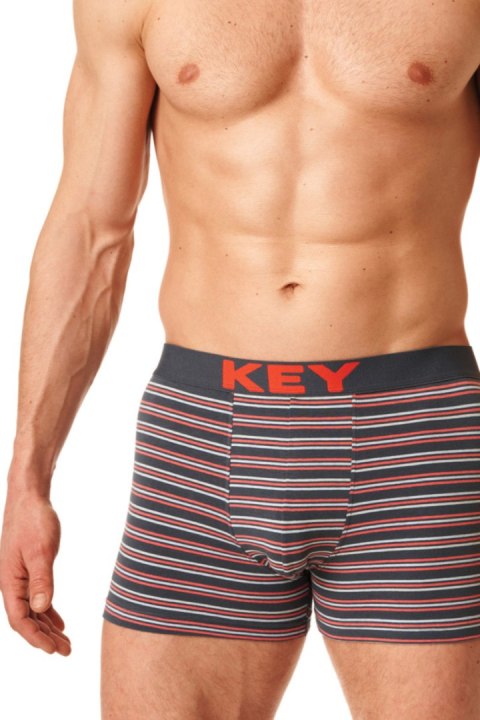 BOKSERKI MĘSKIE MXH 326 A23 - BRĄZOWY, M KEY
