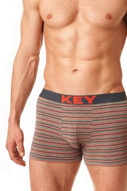 BOKSERKI MĘSKIE MXH 326 A23 - BRĄZOWY, M KEY