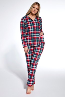 PIŻAMA DAMSKA DR 482/369 ROXY - GRANAT, XXL CORNETTE