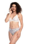 FIGI DAMSKIE BIKINI L-1509BI - ECRU- JASNY RÓŻ, S LAMA