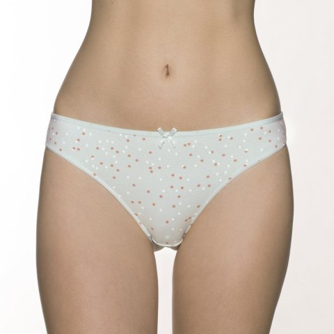 FIGI DAMSKIE MINI BIKINI L-MBB122-20 3-pack - BRZOSKWINIA-MIĘTA, L LAMA