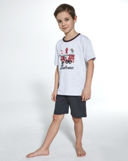 PIŻAMA BOY KR 473/88 FIRE - MELANŻ, 128 CORNETTE