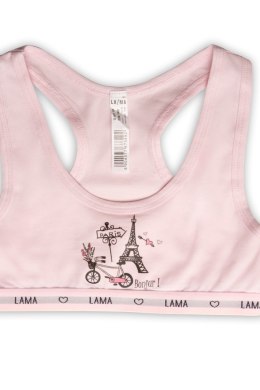 TOP DZIEWCZĘCY G-567TOP - JASNY RÓŻOWY, 128-134 LAMA