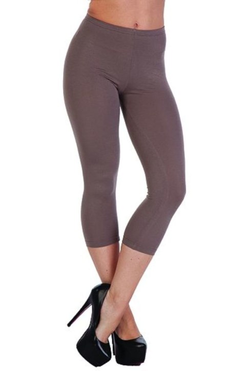 Leginsy 3/4 VISKOZA 862 - CZARNY, XL DE LAFENSE Leginsy 3/4 VISKOZA 862 - CZARNY, XL DE LAFENSE