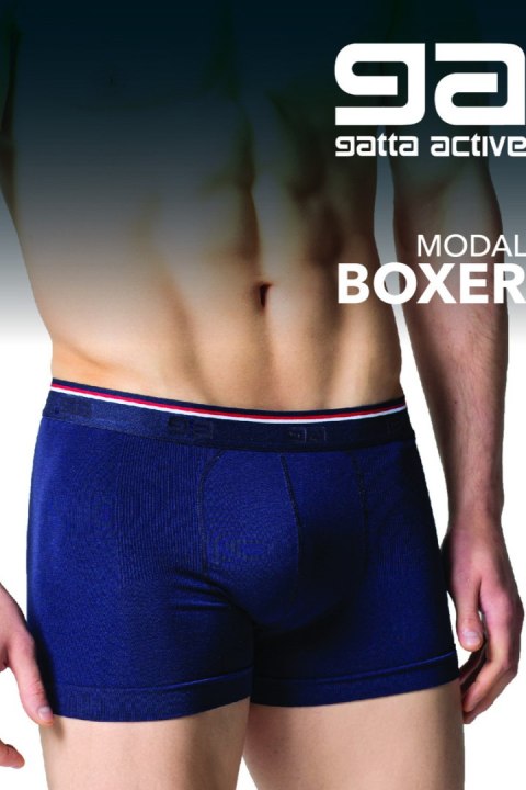 BIELIZNA MĘSKA - BOXER MODAL - BLACK, XXL GATTA BODYWEAR BIELIZNA MĘSKA - BOXER MODAL - BLACK, XXL GATTA BODYWEAR