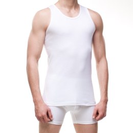 KOSZULKA AUTHENTIC 213 RIBBED - SZARY, XXL CORNETTE