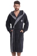 SZLAFROK MĘSKI GEORGE - NAVY, 2XL, 3 L&L