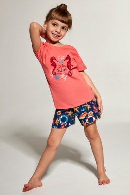 PIŻAMA GIRL KR 249/94 SEAHORSE - RÓŻ, 92 CORNETTE