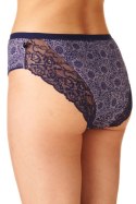 FIGI DAMSKIE LPC 755 B22 - CZERWONY-GRANATOWY, XL KEY