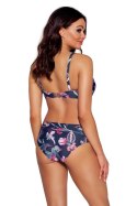 FIGI SF 167/12 NAVY FLOWERS - NAVY FLOWERS, XL AVA SWIMWEAR