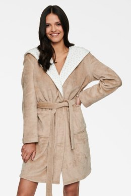 SZLAFROK DAMSKI HOOKY 40136 AW22 - CIEMNY BEŻ, M HENDERSON LADIES