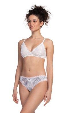 FIGI DAMSKIE MINI BIKINI L-1483MB - RÓŻOWY-SZARY, L LAMA