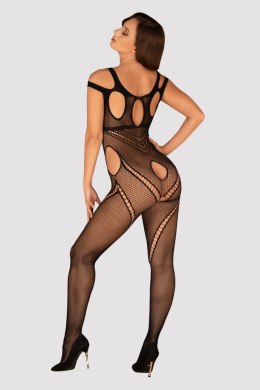 BODYSTOCKING G322 - CZARNY, S/M/L OBSESSIVE