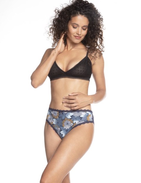 FIGI DAMSKIE BIKINI L-1416BI - JEANS, S LAMA FIGI DAMSKIE BIKINI L-1416BI - JEANS, S LAMA