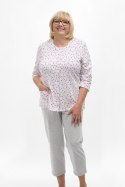 201 PIZAMA MARIA - RÓŻOWY, 2XL, 12 MARTEL