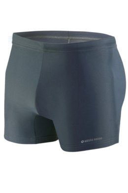 BOKSERKI KĄPIELOWE MĘSKIE BD 313 MAXI - CZARNY, 4XL, 313 SESTO SENSO