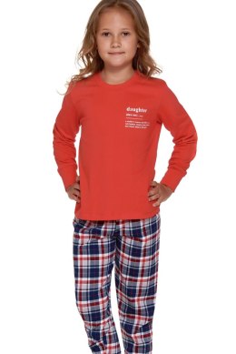 PIŻAMA DZIECIĘCA PDU.4343 - RED, 110/116 DOCTOR NAP