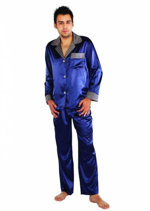 Piżama Męska SATYNA 939 - BORDO, 4XL DE LAFENSE Piżama Męska SATYNA 939 - BORDO, 4XL DE LAFENSE