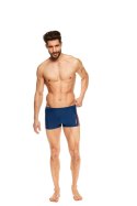 KĄPIELÓWKI MĘSKIE KARAT RENE VILARD 37207 - NIEBIESKI, M, 55X RENE VILARD