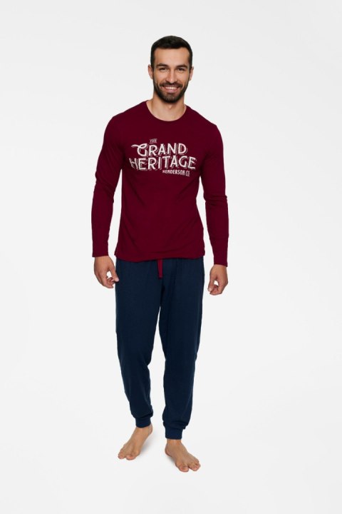 PIŻAMA MĘSKA BRAND 40021 AW22 - CZERWONY, XXL HENDERSON PIŻAMA MĘSKA BRAND 40021 AW22 - CZERWONY, XXL HENDERSON