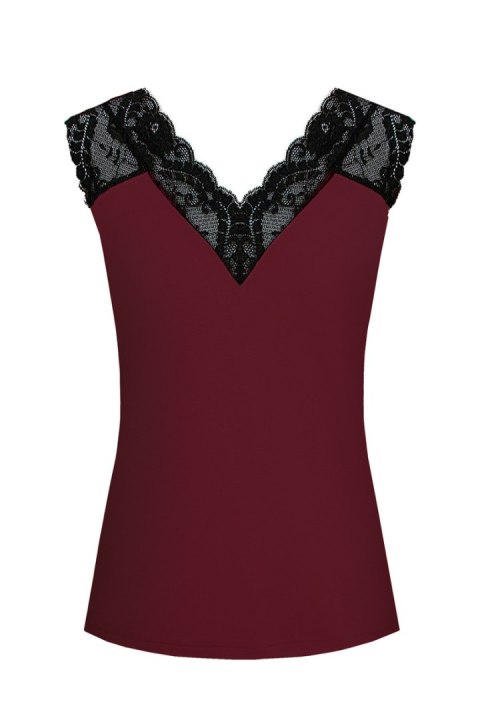 BLUZKA MARGOT KORONKA PG 81 - BURGUND, 2XL NIPPLEX BLUZKA MARGOT KORONKA PG 81 - BURGUND, 2XL NIPPLEX