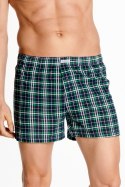 BOKSERKI MĘSKIE 560 1442-MAXI - CZERWONO-SZARO-BIAŁA KRATA, 5XL, K313 HENDERSON