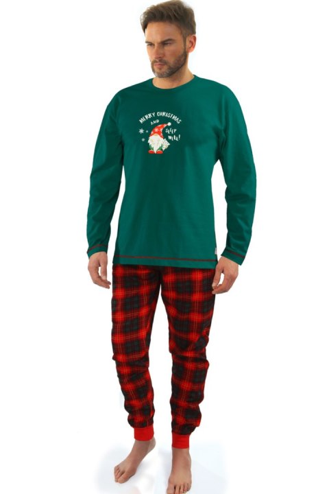 PIŻAMA MĘSKA 2576 - CZERWONY, 2XL SESTO SENSO PIŻAMA MĘSKA 2576 - CZERWONY, 2XL SESTO SENSO