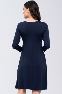 KOSZULA NOCNA THELMA - GRANATOWY, 4XL BABELLA