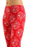 PIŻAMA DAMSKA 2642/01 - CZERWONY, 2XL SESTO SENSO