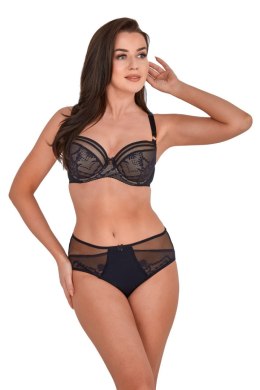 BIUSTONOSZ SEMI-SOFT BICE 1191 CZARNY - CZARNY, 80F GAIA