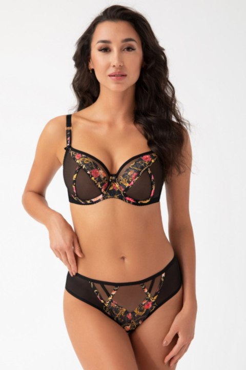 K755 BIUSTONOSZ MIĘKKI CHIARA - CZARNY, 70I GORSENIA